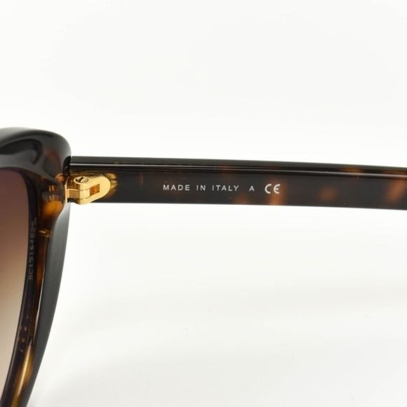 CHANEL Cat Eye: Tortoise Brown Logo Sunglasses bp main image 8
